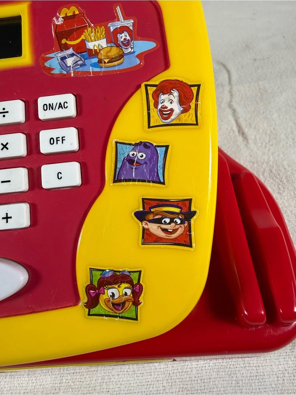 Vintage 2004 McDonald’s Restaurant Kids Play Pretend Cash Register
